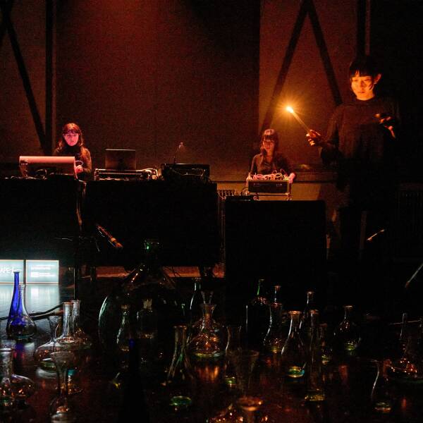 Eve Aboulkheir with Annie Aries & Minami Saeki